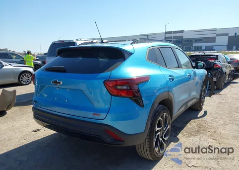 2025 Chevrolet Trax Fwd 2Rs z USA, uszkodzony, nr VIN KL77LJEP7SC040527